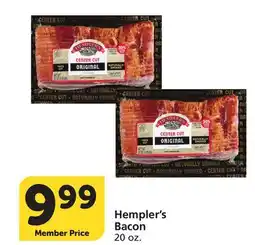 Vons Hempler's Bacon offer