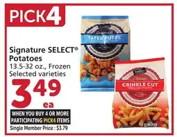 Vons Signature SELECT Potatoes offer