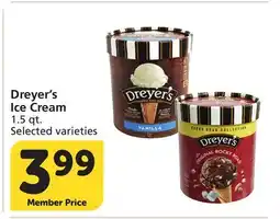 Vons Dreyer's Ice Cream offer