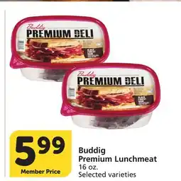 Vons Buddig Premium Lunchmeat offer