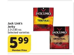 Vons Jack Link's Jerky offer
