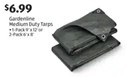 Aldi Gardenline Medium Duty Tarps offer