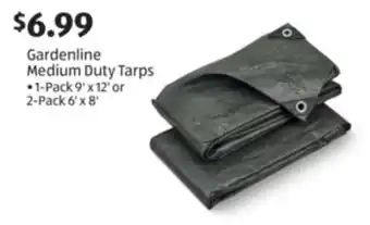 Aldi Gardenline Medium Duty Tarps offer