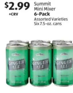 Aldi Summit Mini Mixer 6-Pack offer