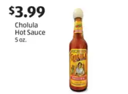 Aldi Cholula Hot Sauce offer