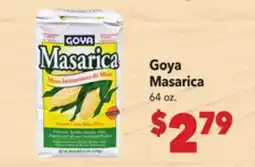 Vallarta Supermarkets Goya Masarica offer