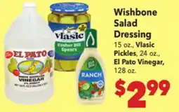 Vallarta Supermarkets Wishbone Salad Dressing offer