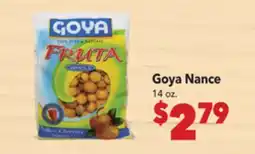 Vallarta Supermarkets Goya Nance offer