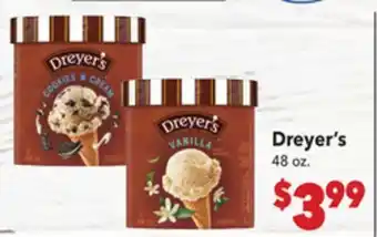Vallarta Supermarkets Dreyer's offer