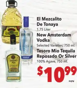 Vallarta Supermarkets El Mezcalito De Tonaya offer