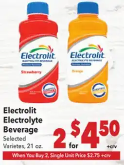 Vallarta Supermarkets Electrolit Electrolyte Beverage offer