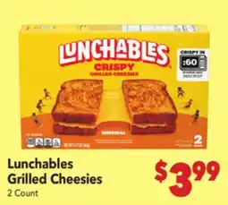 Vallarta Supermarkets Lunchables Grilled Cheesies offer