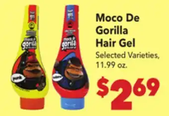 Vallarta Supermarkets Moco De Gorilla Hair Gel offer