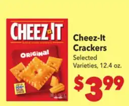 Vallarta Supermarkets Cheez-It Crackers offer
