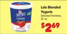 Vallarta Supermarkets Lala Blended Yogurts offer