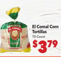 Vallarta Supermarkets El Comal Corn Tortillas offer