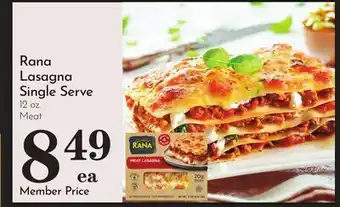 Pavilions Rana Lasagna Single Serve offer
