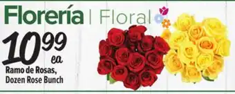 El Super Fresh Dozen Rose Bunch offer