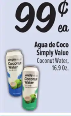 El Super Coconut Water offer