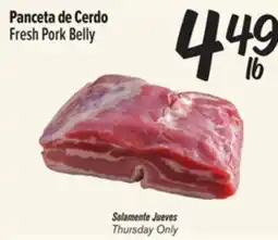 El Super Fresh Pork Belly offer