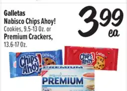 El Super Chips Ahoy! Cookies, 9.5-13 Oz. or Premium Crackers, 13.6-17 Oz offer