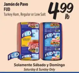 El Super Turkey Ham, Regular or Low Salt offer