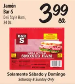 El Super Bar-S Deli Style Ham offer