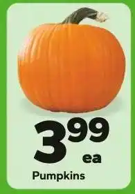 Save a Lot Pumpkins offer