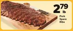 Save a Lot Pork Spare Ribs offer