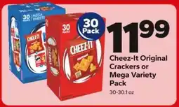 Save a Lot Cheez-It Original Crackers or Mega Variety Pack offer