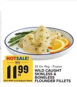 Food Lion Wild Caught Skinless & Boneless Flounder Fillets offer