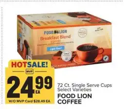 Food Lion Food Lion Coffee offer
