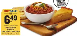 Food Lion 85% Lean Fresh Ground Round offer
