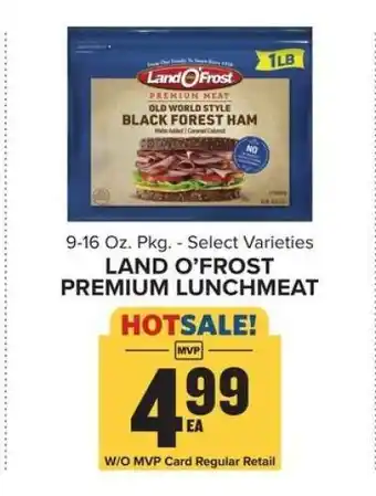 Food Lion Land O'Frost Premium Lunchmeat offer