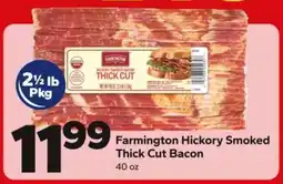 Save a Lot Farmington Hickory Smoked Thick Cut Bacon offer