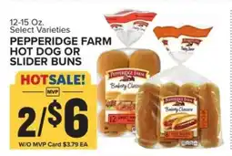 Food Lion Pepperidge Farm Hot Dog or Slider Buns offer