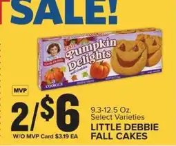 Food Lion Little Debbie Fall Cakes offer