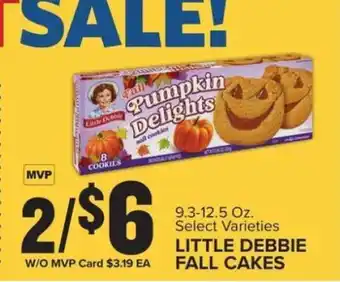 Food Lion Little Debbie Fall Cakes offer