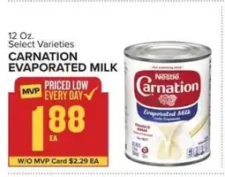 Food Lion Carnation Evaporated Milk offer