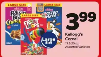 Save a Lot Kellogg's Cereal offer