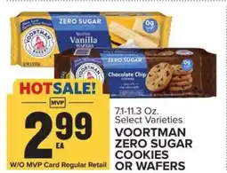 Food Lion VOORTMAN ZERO SUGAR COOKIES OR WAFERS offer