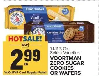 Food Lion VOORTMAN ZERO SUGAR COOKIES OR WAFERS offer