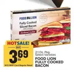 Food Lion Food Lion Fully Cooked Bacon offer