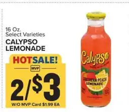 Food Lion Calypso Lemonade offer
