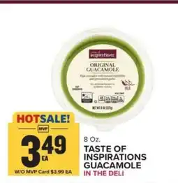 Food Lion Taste of Inspirations Guacamole offer
