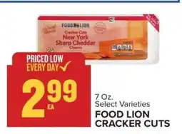 Food Lion FOOD LION CRACKER CUTS offer