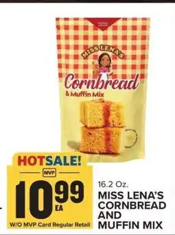 Food Lion MISS LENA’S CORNBREAD AND MUFFIN MIX offer