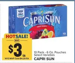 Food Lion Capri Sun offer