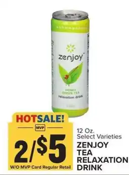 Food Lion ZENJOY TEA RELAXATION DRINK offer