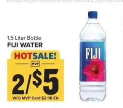 Food Lion FIJI Water offer